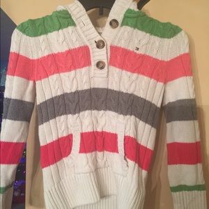Tommy Hilfiger cable knit sweater 8-10